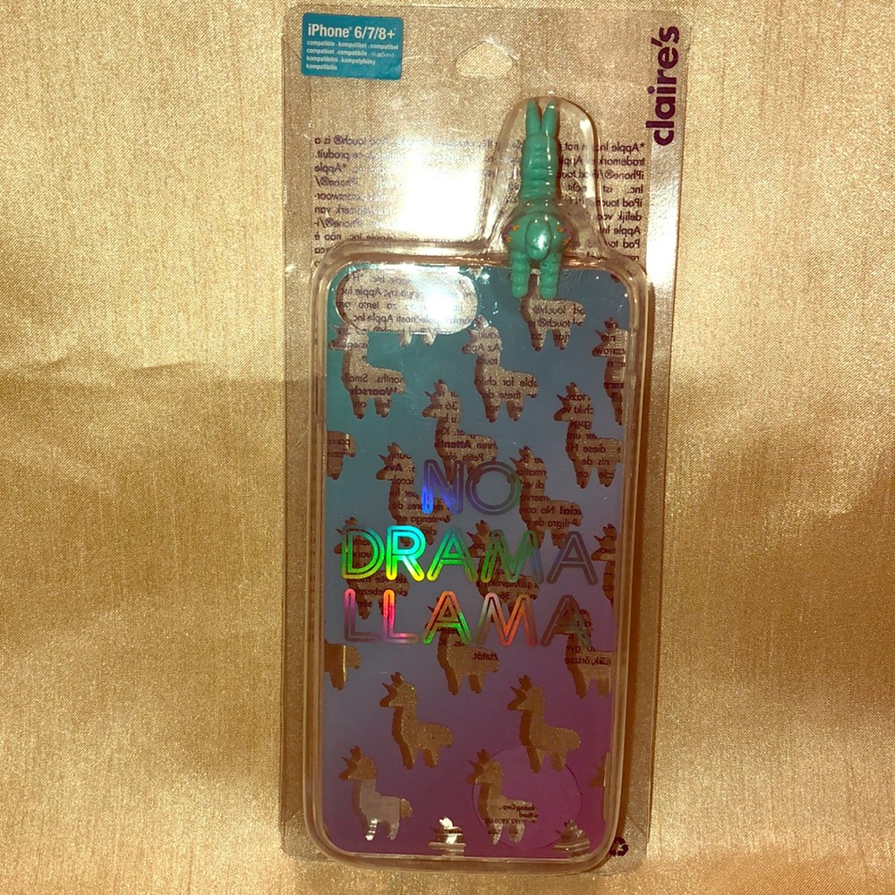 No drama llama iPhone case